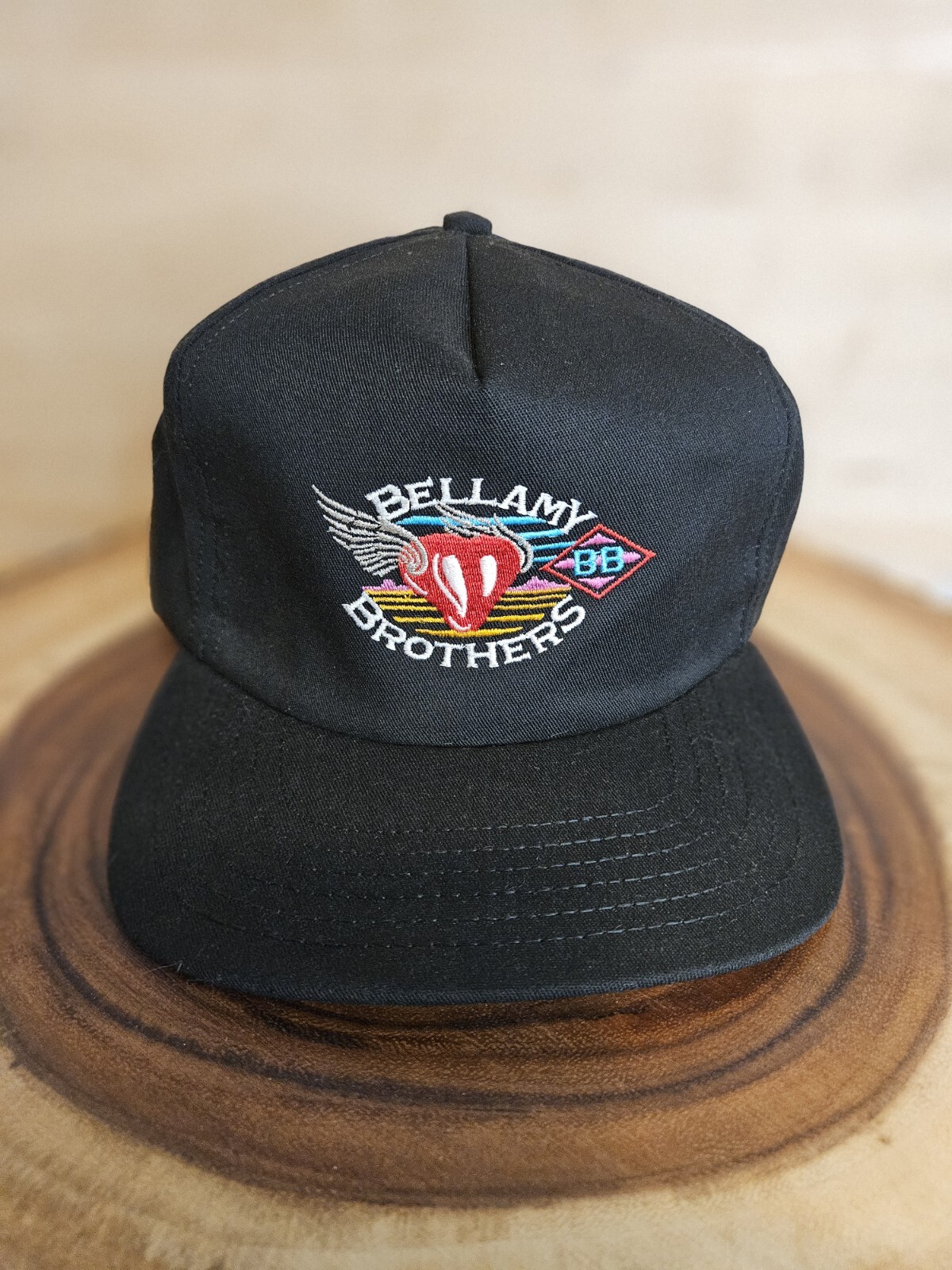 The Bellamy Brothers Trucker Strapback Adjustable Hat Cap  Country Music Vintage