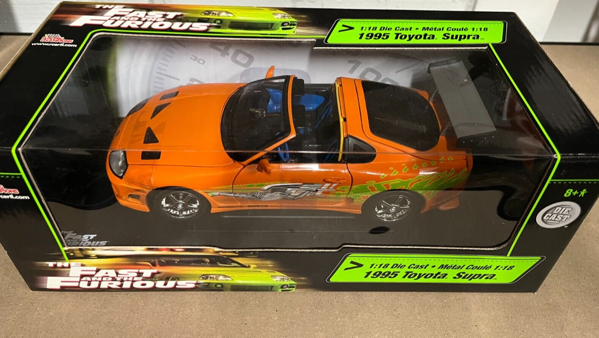 1995 TOYOTA SUPRA THE FAST AND THE FURIOUS 1:18 by RACING