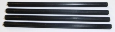 LEGO 4x Technic Axle L=12 3708 Black Black 370826 Axle