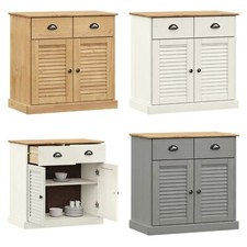 Wooden Sideboard with Drawers Kitchen Buffet Cabinet Cupboard Storage Shelf