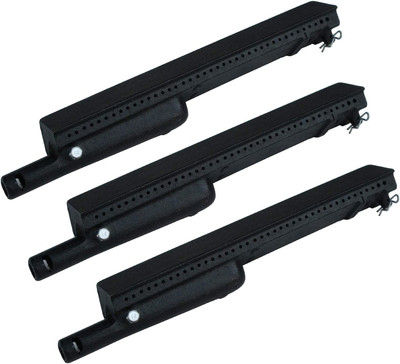 Parts DB106 (3-Pack) 13 3/4  Cast Iron Burner Replacement for Charbroil, Centro,