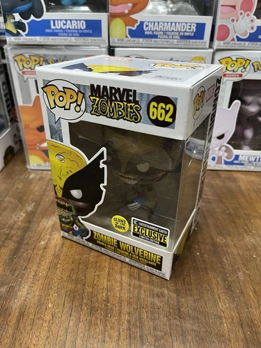 Funko Pop! Marvel Zombie Wolverine GITD Entertainment Earth Exclusive 662