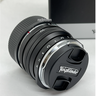 NEW Voigtlander NOKTON Vintage Line 50mm F1.5 II Black MC Multi