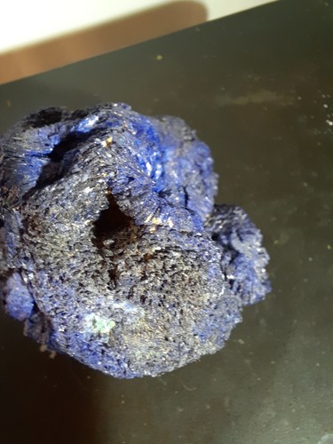 Azurite rose from Shilu Mine, Yangchun Co., Guangdong, China - Picture 3 of 15