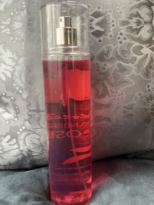 Bath & Body Works~Sweet Cranberry Rose~Fragrance Mist~8 Fl Oz~New