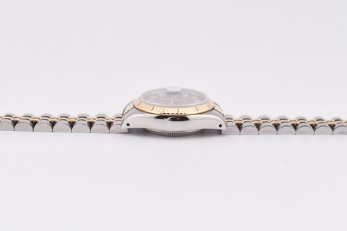 Rolex Datejust Ref.69173 Stainless Steel & Yellow Gold 26mm Red Vignette Dial - Picture 5 of 11