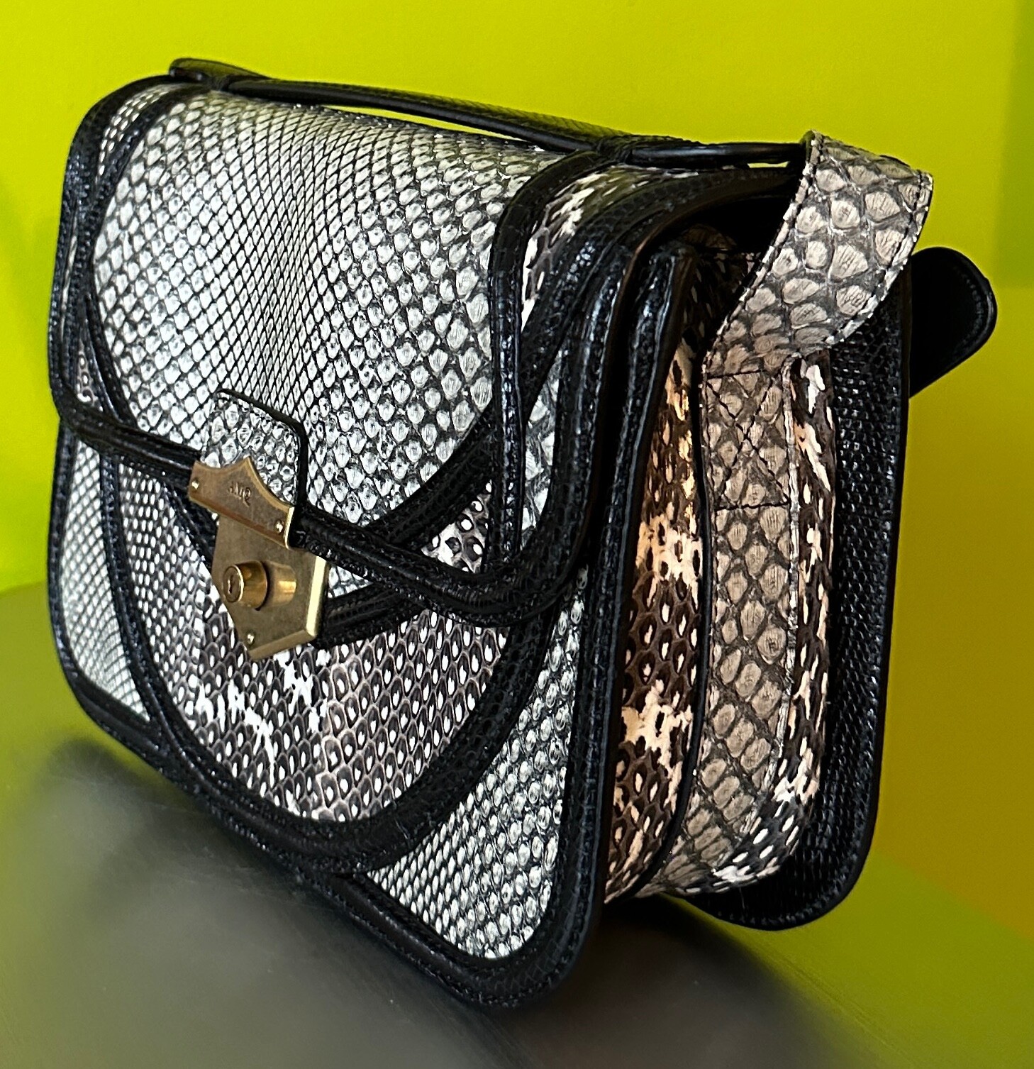 Alexander McQueen Genuine Documented Python Leath… - image 3