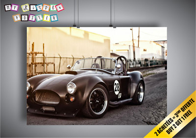 Poster AC Cobra MkIII Shelby Cobra 1965