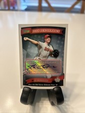 2010 Topps Series 2 Max Scherzer Auto - Peak Performance Autograph Series