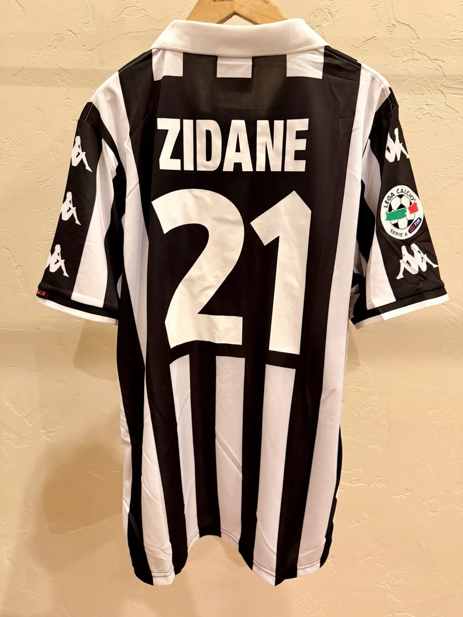 Zinedine Zidane Juventus International Club Soccer Fan Apparel and