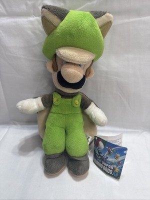 Super Mario Bros Flying Squirrel Luigi 9  Plush Little Buddy Plush Toy Nintendo
