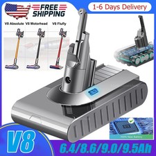 9500mAh Li-ion Battery For Dyson V8 Absolute SV10 Animal Fluffy Vacuum or Filter