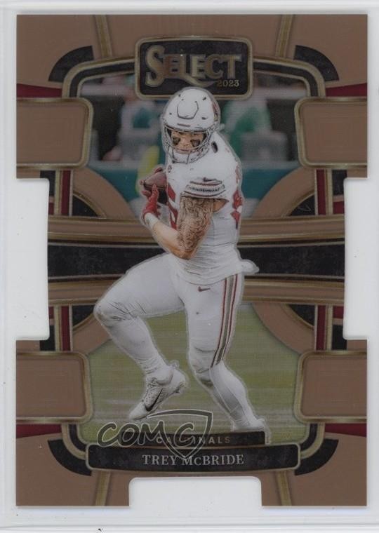 2023 Panini Select Concourse Copper Prizm Die-Cut 183/299 Trey McBride #1 14tz