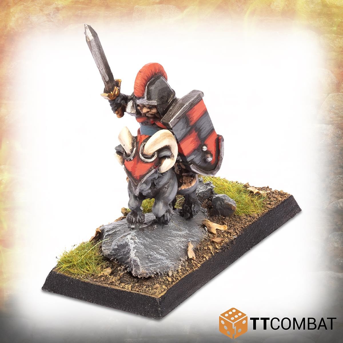 MaxMini BNIB Halfling Goat Rider Lord