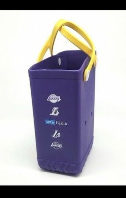 Los Angeles Lakers NBA Purple Yellow Bag Basketball beach bag. | eBay