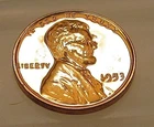 1953 Choice  Proof Lincoln Wheat Cent EYE CANDY Blazing Red Beauty #210 ~ 5