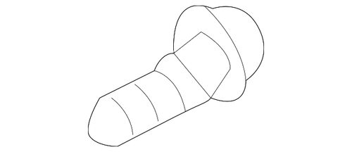 Genuine Audi Upper Hinge Mount Bolt WHT-007-978 | eBay