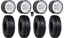 Fuel Piston 15" Wheels Machined +10mm 30" Intersect Tires Textron Wildcat XX