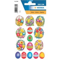 "Herma Oster-Sticker Classic \"Blumen & KüKen\" 3 Bis 60 Stk Spare 70%"