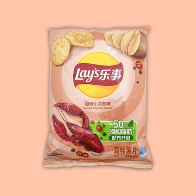 Lay's Spicy Crayfish 70g (China) Exotic Snacks