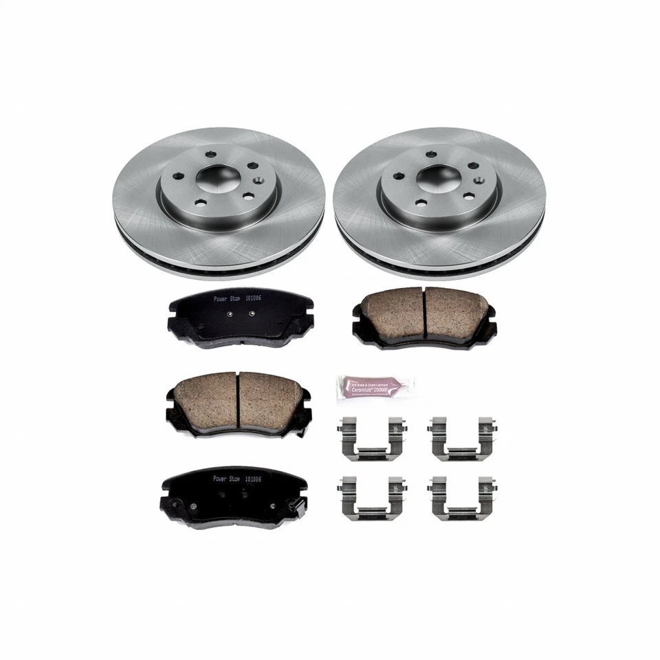 Power Stop Brake Kit For GMC Terrain 2010-2017 Front Autospecialty Foto 2 de 4
