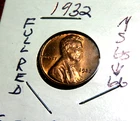 Lustrous Cartwheel Gem+ FULL RED Brilliant Uncirculated 1932-P Lincoln Penny L1