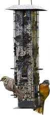 Squirrel Proof Wild Bird Feeder 2 lb, Weight-Activated Perches, Model 336-1SR