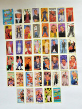42+1 VERSCHIEDENE DUNKIN BACK STREET BOYS BUBBLE GUM AUFKLEBER + THE WRAPPER 1990er
