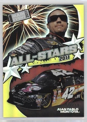 2011 Wheels Main Event All-Stars Holofoil /50 Juan Pablo Montoya #A12 9cf