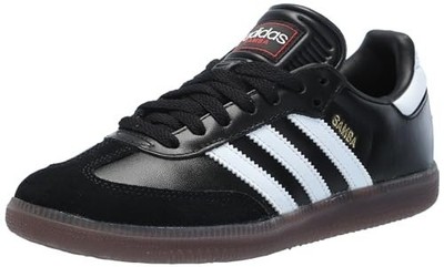 NWT Adidas Men\'s Samba Indoor Sneaker, Black/White/Vivid Red, 5.5 US adidas Samba Indoor  main image 3