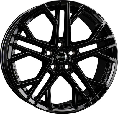 Alufelgen Tesla Model Y Juniper 4 x Borbet XV BLACK 9,5x19 5/114.3 ET45 64,1 ECE