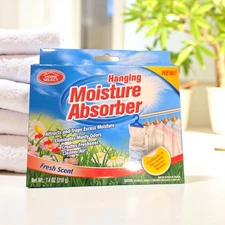 Moisture Absorber Hanging Bag Fresh Scent By Home Select 7.4 oz 