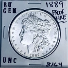 1889 BU GEM MORGAN SILVER DOLLAR UNC MS+++ U.S. MINT RARE COIN 8164