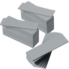 Outus 30 Pieces 2.6 x 0.8 x0.1 Inch Silicone Thermal Pad Reusable Dark Gray