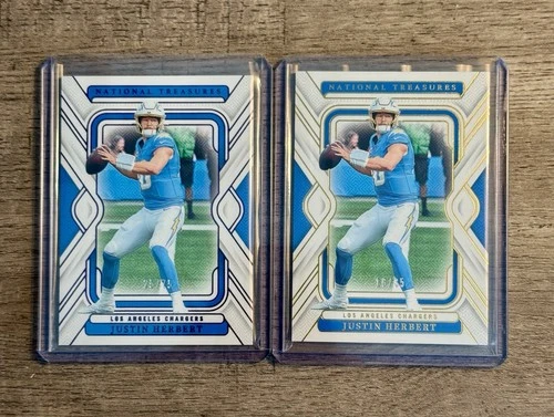 2024 National Treasures Justin Herbert /35 And /75