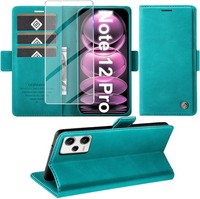 HandyhüLle Wallet Flip Case Pu Leder Mit Displayschutz FüR Xiaomi Redmi Note 12