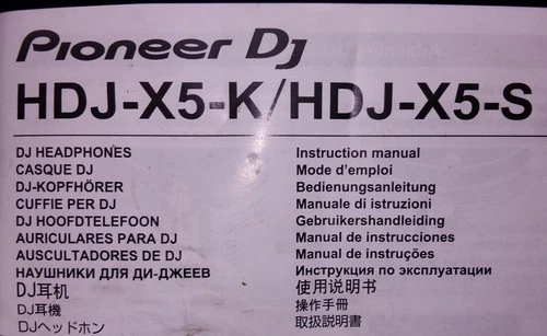 Pioneer Dj Headphones Brand New Still In Box Unused Never Used