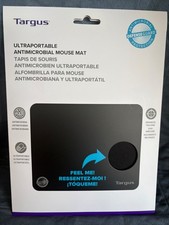 TARGUS ULTRAPORTABLE ANTIMICROBIAL MOUSE PAD BLACK - NEW