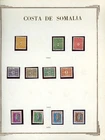 FRENCH SOMALI COAST Album Page Lot #292 - SEE SCAN - $$$