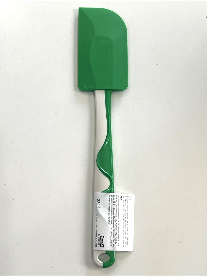 Lote de 2 Espátulas de Goma Silicona IKEA GUBBRORA, Verde Nuevas Foto 4 de 4