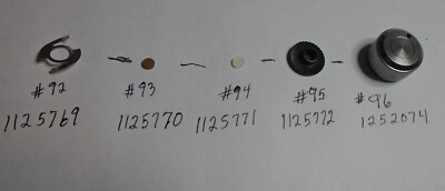 ABU GARCIA (NEW) PARTS, brake knob, click - spring &washers   pick part you need