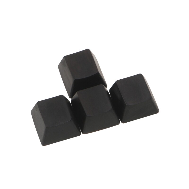 Sandalwood Mechanical Keyboard Keycap OEM Profile Ebony Wood Direction Keys for Enhanced Style and Durability