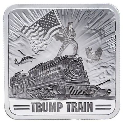 （超レア！！）トランプ大統領　1オンス　カラー純銀バー　Trump2024 超レア！！）トランプ大統領 1オンス カラー純銀バー Trump2024