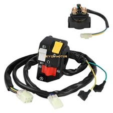 Handlebar & Starter Relay Switch for Honda TRX450ER 450ER 2006 2007 2008-2014