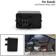 7 Pin LED Flasher Relay Turn Signal Light Flash FE249JR For Suzuki GSXR SV DL VZ