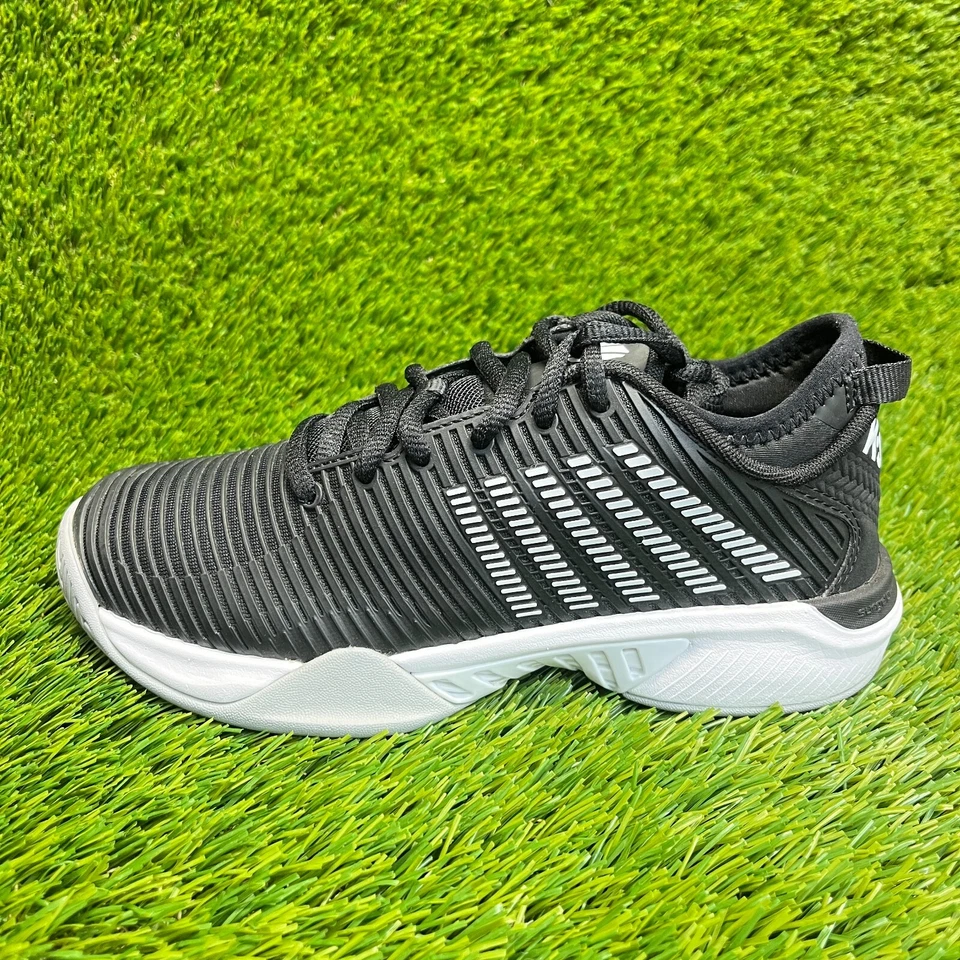 Tenis para correr K-Swiss Hypercourt Supreme para mujer talla 5 negras Foto 3 de 4