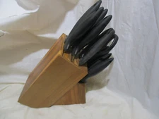 Thyme & Table 15-Piece Knife Block Set