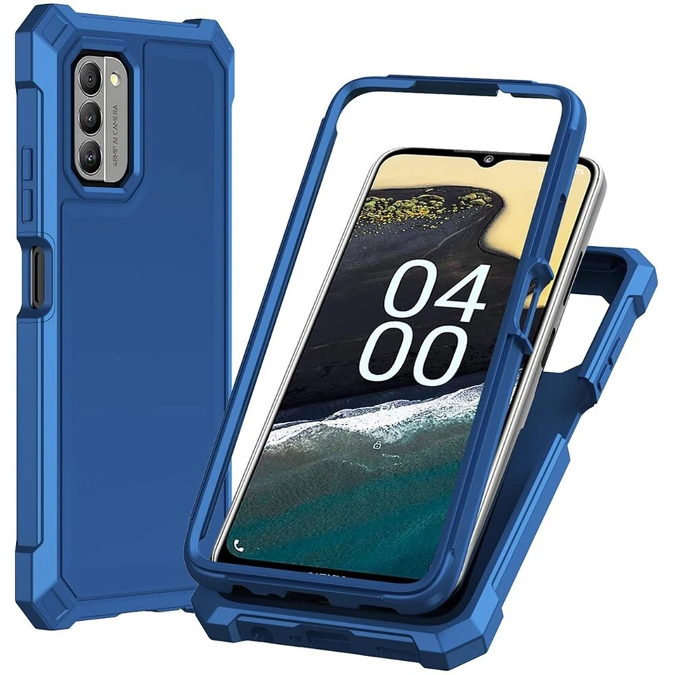 For Nokia C300 G100 5G Phone Case 2 Layer Shockproof Corners TPU Bumper Cover - Image 2 of 4