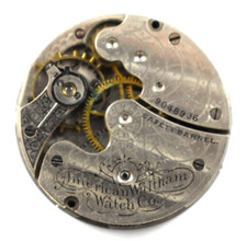 Vintage Waltham Seaside 0s 15J Mixed Hunting Pocket Watch Movement lot.wc