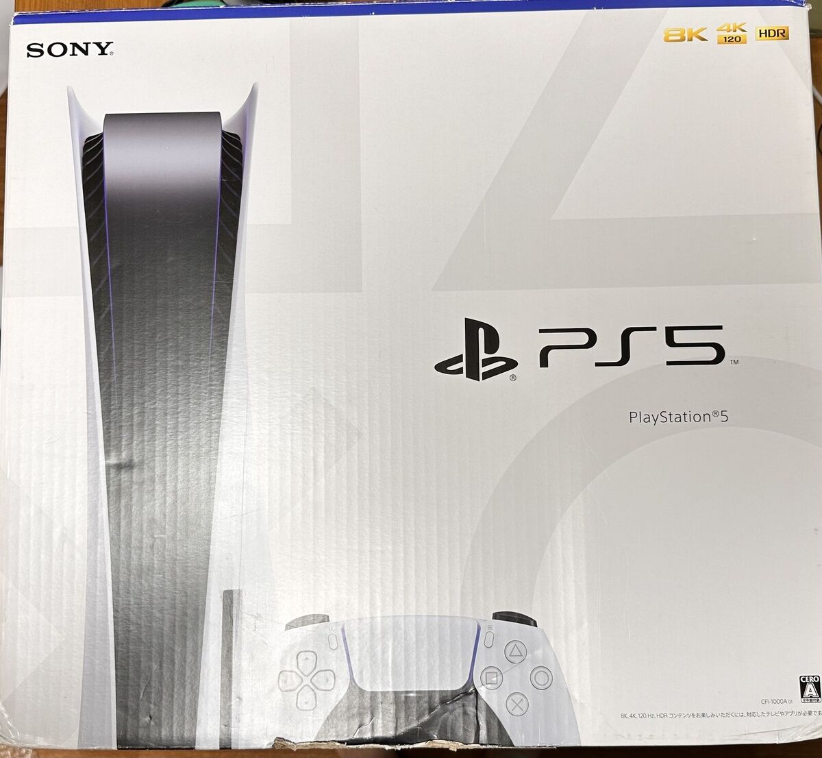 Sony PS5 CFI-1000A01 825GB PlayStation 5 White complete set used